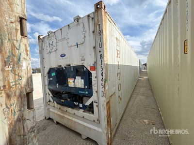 40 ft High Cube Refrigerated Insulated Storage Container