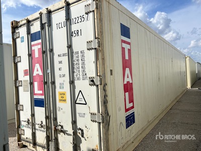 40 ft High Cube Refrigerated Insulated Storage Container