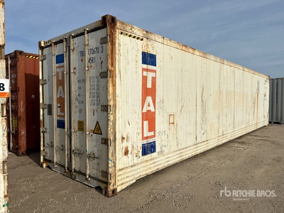 40 ft High Cube Refrigerated Insulated Storage Container