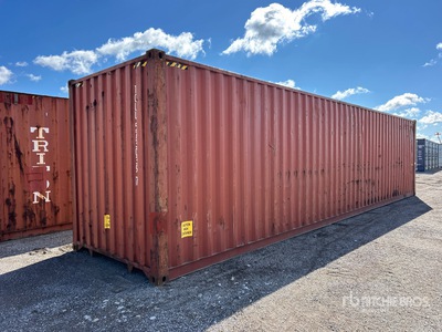 40 ft High Cube Conteneur de stockage