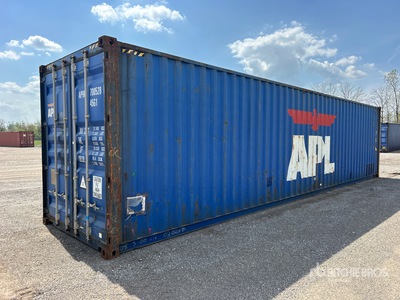 2008 40 ft High Cube Storage Container