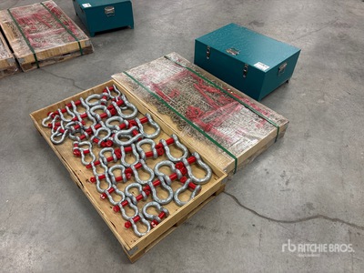 Quantity of Ratchet Straps, Chains and Shackles (Unused)