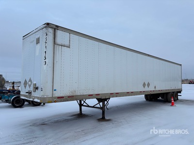 2001 53 ft x 102 in T/A Remolque de furgoneta
