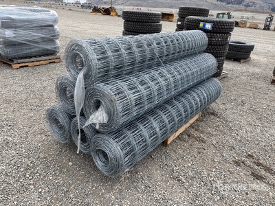 Quantity of (6) 8 ft Zaun (Unused)