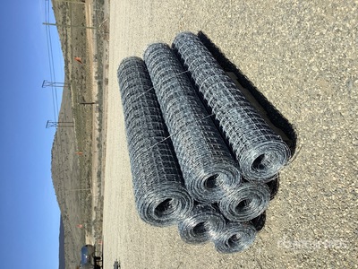 Quantity of (6) 100 ft x 54 in Fencing (Unused)