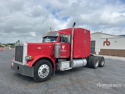 1989 Peterbilt 379 6x4 T/A Sleeper Truck Tractor