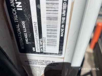 2003 International 7400 Water Truck