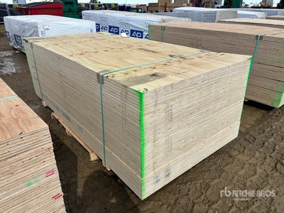 Quantity of (40) 3/4" 4x8 CSP/DFP No Stamp Multiplex (Unused)