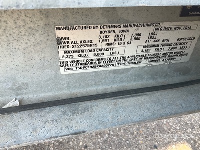 2019 Demco AT7000P Car Carrier Trailer