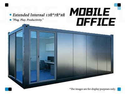 ROMAX WOC 7 ft 2 in x 12 ft 9 in Containerized Bureau mobile