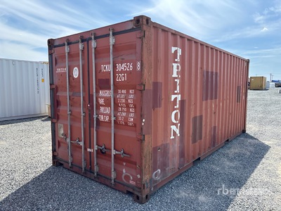 2010 20 ft Standard Storage Container