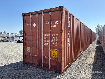 2007 40 ft High Cube Storage Container