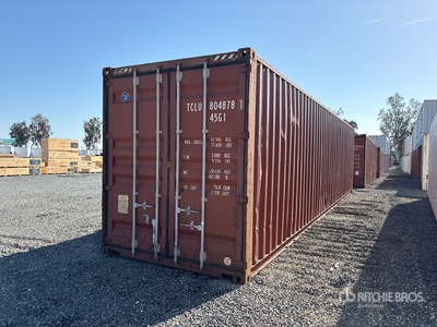 2010 40 ft High Cube Storage Container