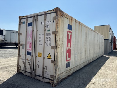 2012 40 ft High Cube Refrigerated Storage Container