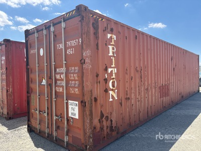 2010 40 ft High Cube Storage Container