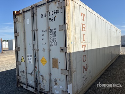 2010 40 ft High Cube Refrigerated Storage Container
