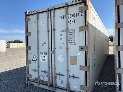 2010 40 ft High Cube Refrigerated Storage Container