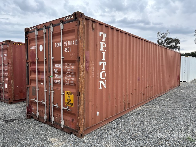 2007 40 ft High Cube Storage Container