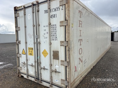 2010 40 ft High Cube Refrigerated Container per stoccaggio