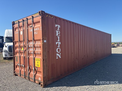 2010 40 ft High Cube Opslag container