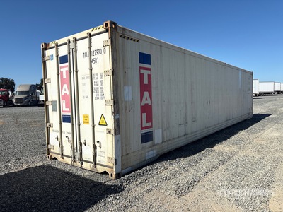 2013 40 ft High Cube Refrigerated Storage Container