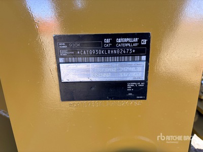 2014 Cat 930K Pala gommata