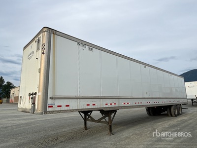 2015 Vanguard 53 ft x 102 in T/A Gesloten aanhangwagen