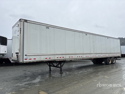 2015 Vanguard 53 ft x 102 in T/A Van Trailer