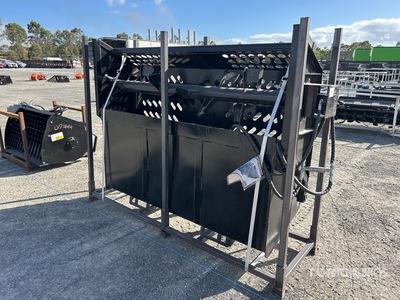 2025 GIYI GY-RR78 1980 mm Skid Steer Rock Rake (Unused)