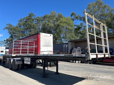 1985 Freighter 7.5 m Tri/A B-Double Lead Pritsche Anhänger