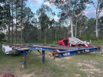 2010 MaxiTrans 12.4 m Tri/A Remolque Portacontenedores