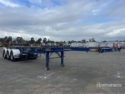 2010 MaxiTrans 12.2 m Tri/A Remolque Portacontenedores