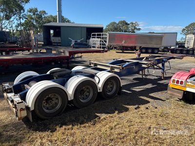 2009 MaxiTrans 8.3 m Tri/A B-Double Lead Remolque Portacontenedores