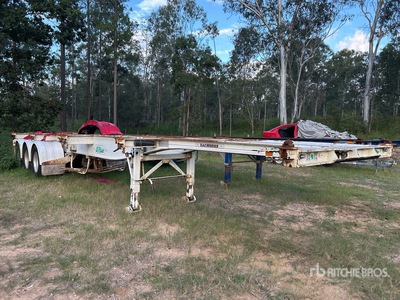 2006 Ophee 12.2 m Tri/A Remolque Portacontenedores