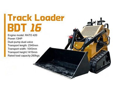 2026 ROMAX BDT16 Mini Compact Track Loader (Unused)