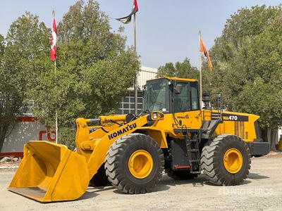2017 Komatsu WA470-6 Chargeuse sur pneus
