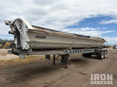 2019 Smithco MHVSR2-40-36 36 ft T/A Remolque de descarga lateral
