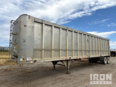 1997 East 45 ft T/A Aluminum Moving Floor Trailer