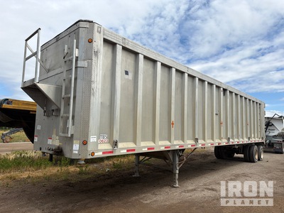 2009 Travis 45 ft T/A Aluminum Moving Floor Trailer