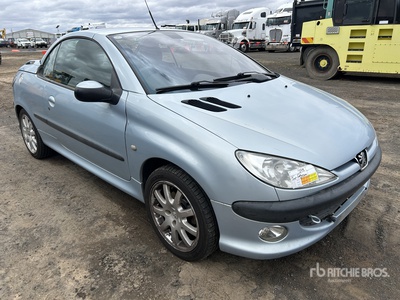 2002 Peugeot 206 CC Convertible Automobile