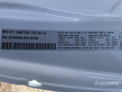 2024 Ram 5500 4x4 Utility Truck