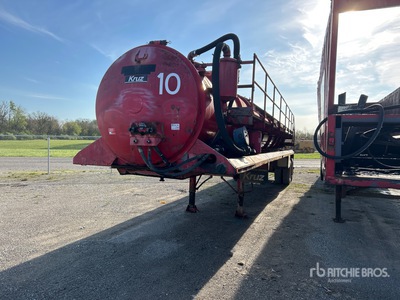 2012 Kruz SVAC-130-39 Remolque cisterna de vacio