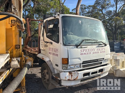 2007 Mitsubishi FK600 4x2 Roll-Off Truck (Inoperable)