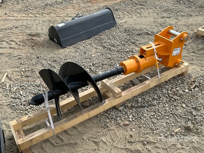 2026 GIYI 15 in Excavator Auger - Fits Cat 305 (Unused)