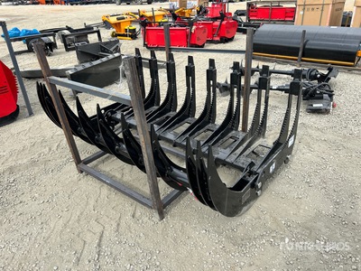 2026 GIYI CLG72 72 in Log Skid Steer Grapple (Unused)