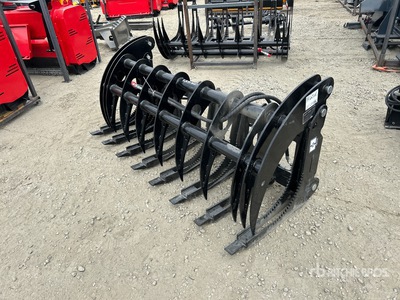 2026 GIYI CLG72 72 in Log Skid Steer Grapple (Unused)