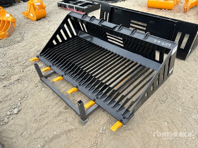 2026 GIYI GY-RB66 66 in Skeleton Skid Steer Bucket (Unused)
