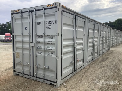 2026 40 ft High Cube Multi-Door Opslag container