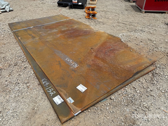 2026 SKLP 5 ft x 10 ft (0.4 in Thick) Steel Plates (Unused)