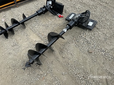 2026 GIYI 12 in Mini Skid Steer Auger (Unused)